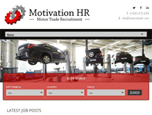 Tablet Screenshot of motivationhr.com